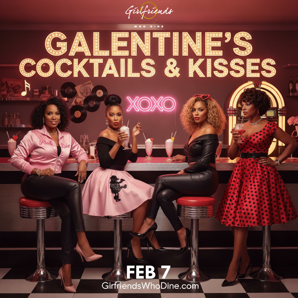 GALENTINE'S COCKTAILS &amp; KISSES