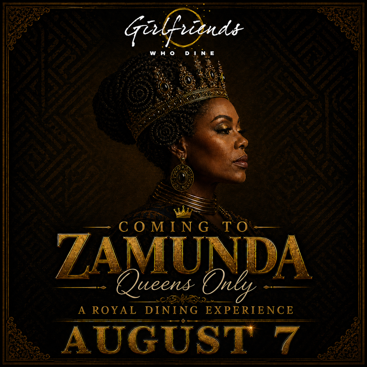 Coming to Zamunda: Queens Only | A Royal Dining Experience