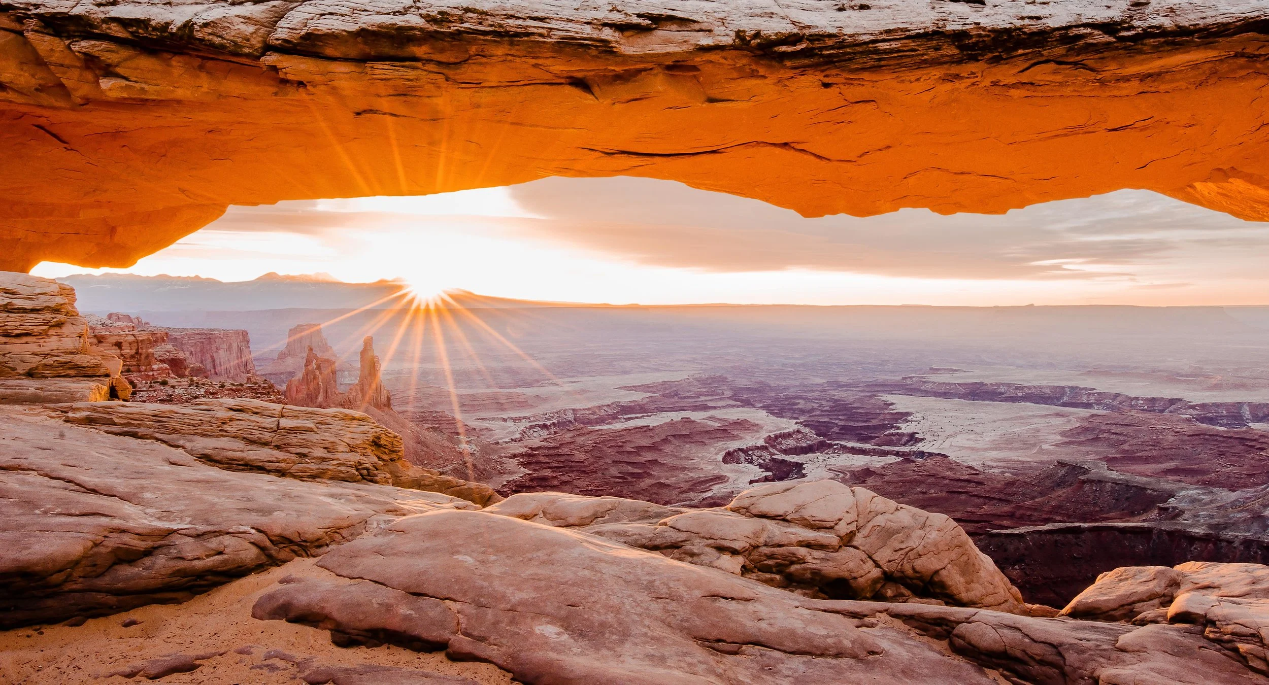 Sunrise Mesa Arch