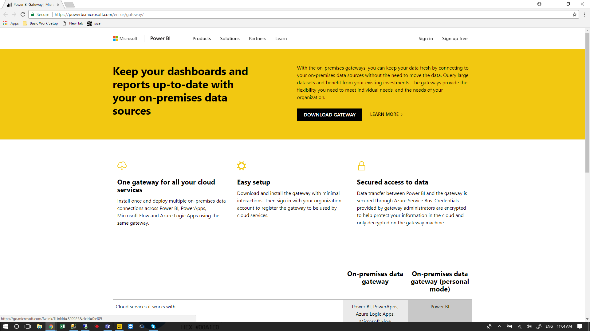 Power BI Data Gateway: Earth To Cloud | Blog | FreshBI