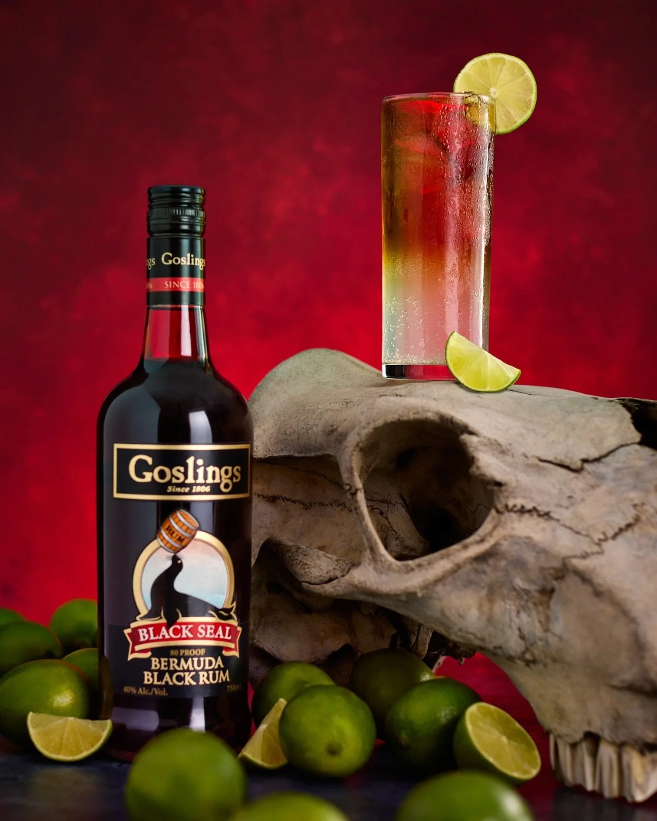 Looking for something spooky to sip on this Halloween night? 🎃 How about a Dark &lsquo;N Stormy that&rsquo;s bold, simple, and just the right amount of eerie.

Here&rsquo; the recipe:

1.5 oz. (45 ml) Gosling&rsquo;s Black Seal Rum
4&ndash;5 oz. (12