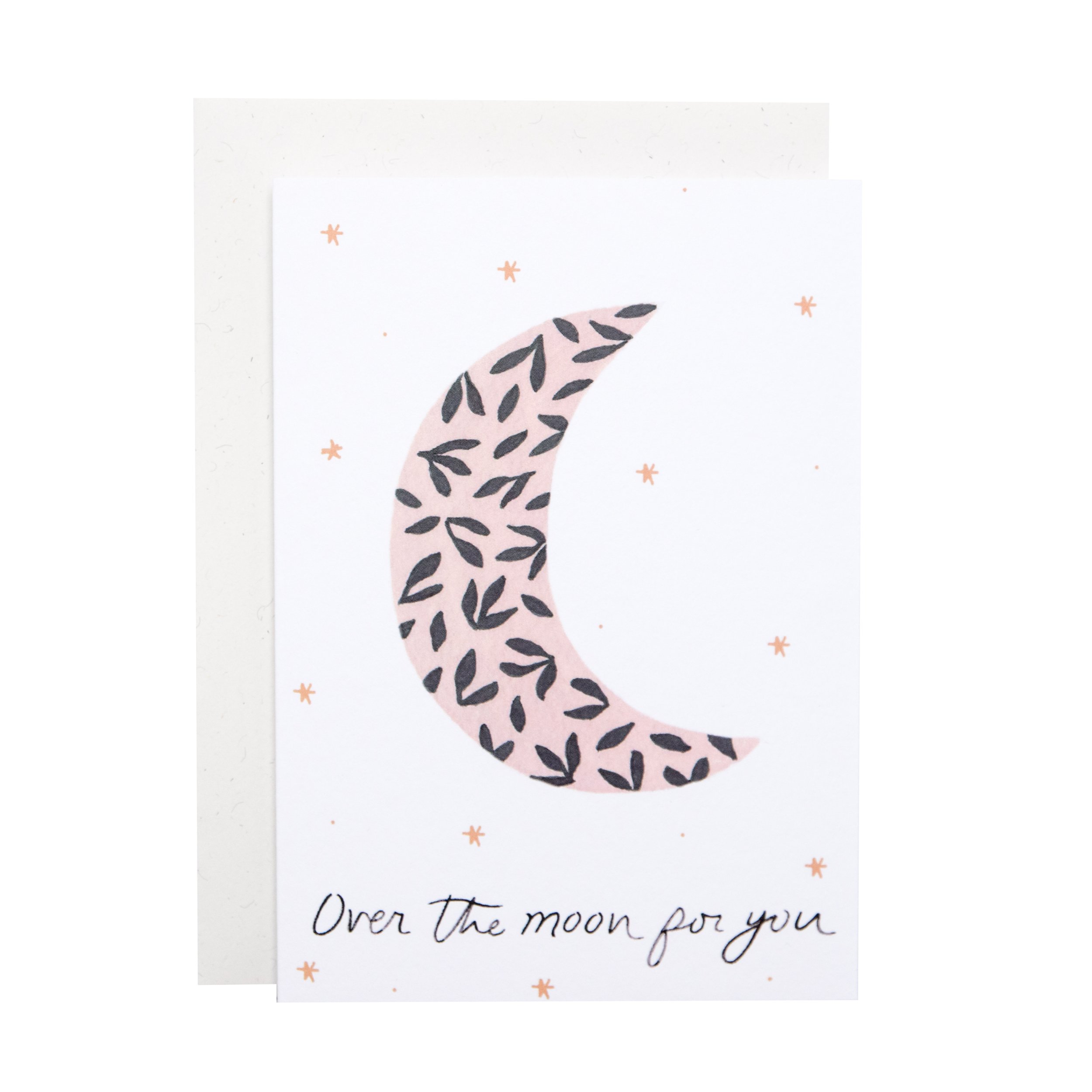 SECOND 'OVER THE MOON' Greeting Card