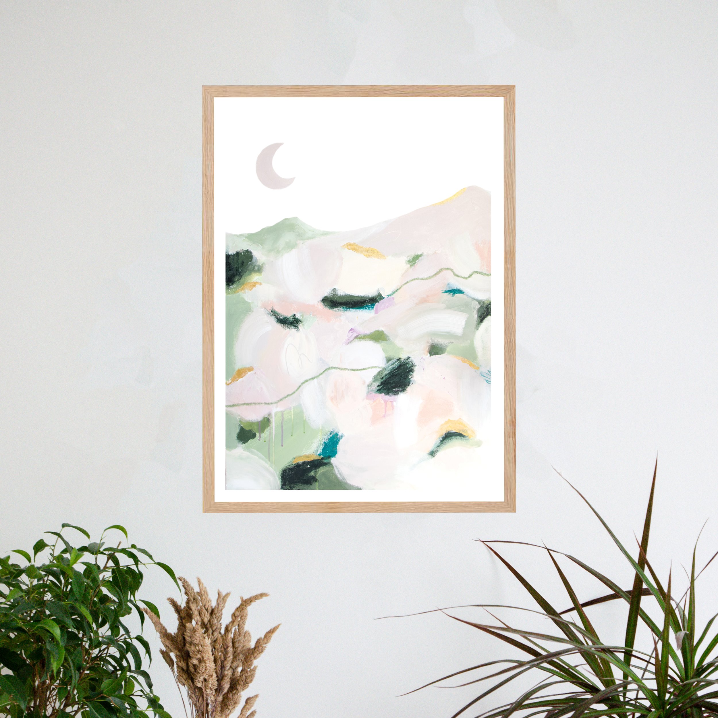 SECOND 'Find Me Free' A4 Abstract Art Print