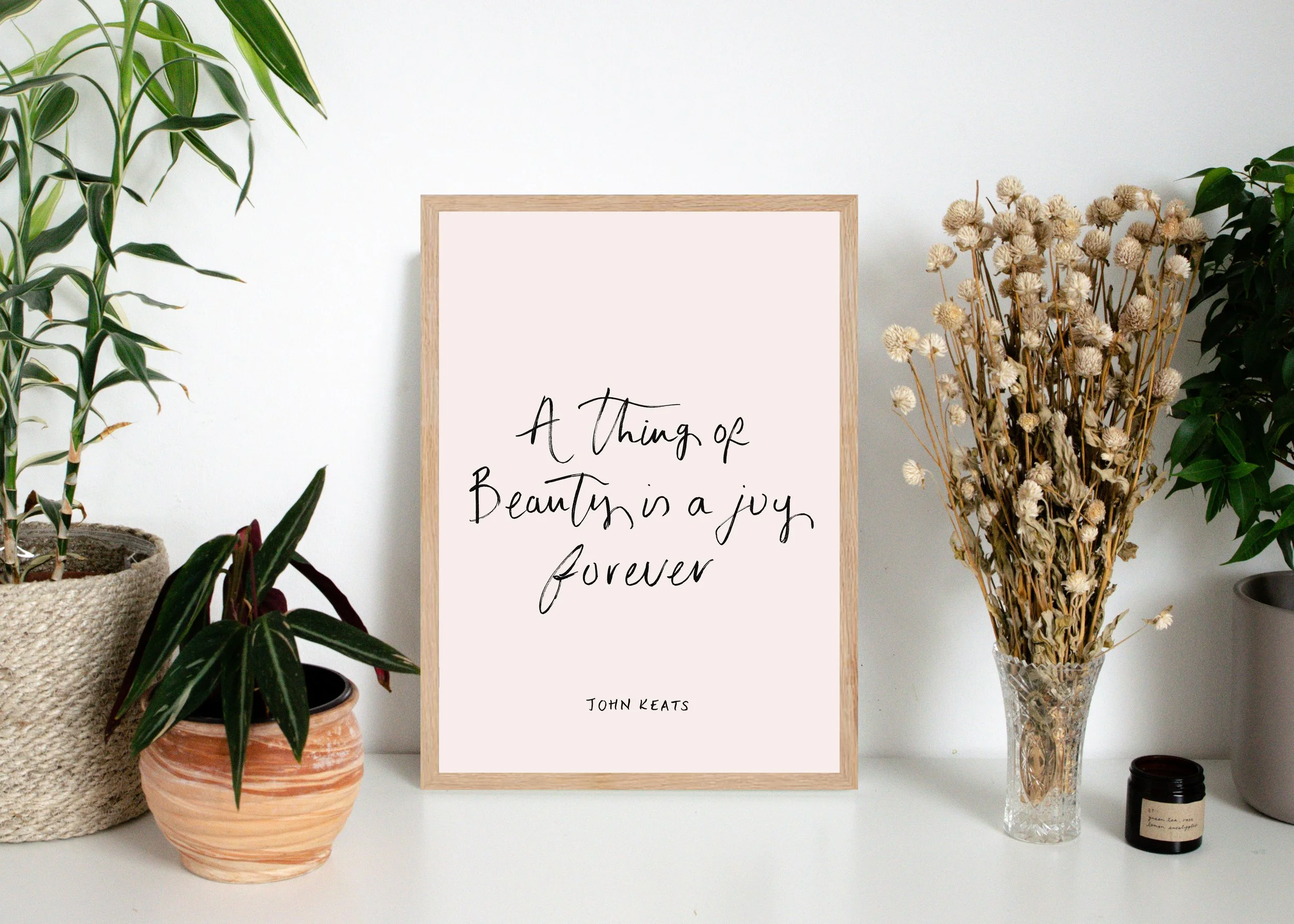 SECOND 'Thing of Beauty' A4 Wall Print