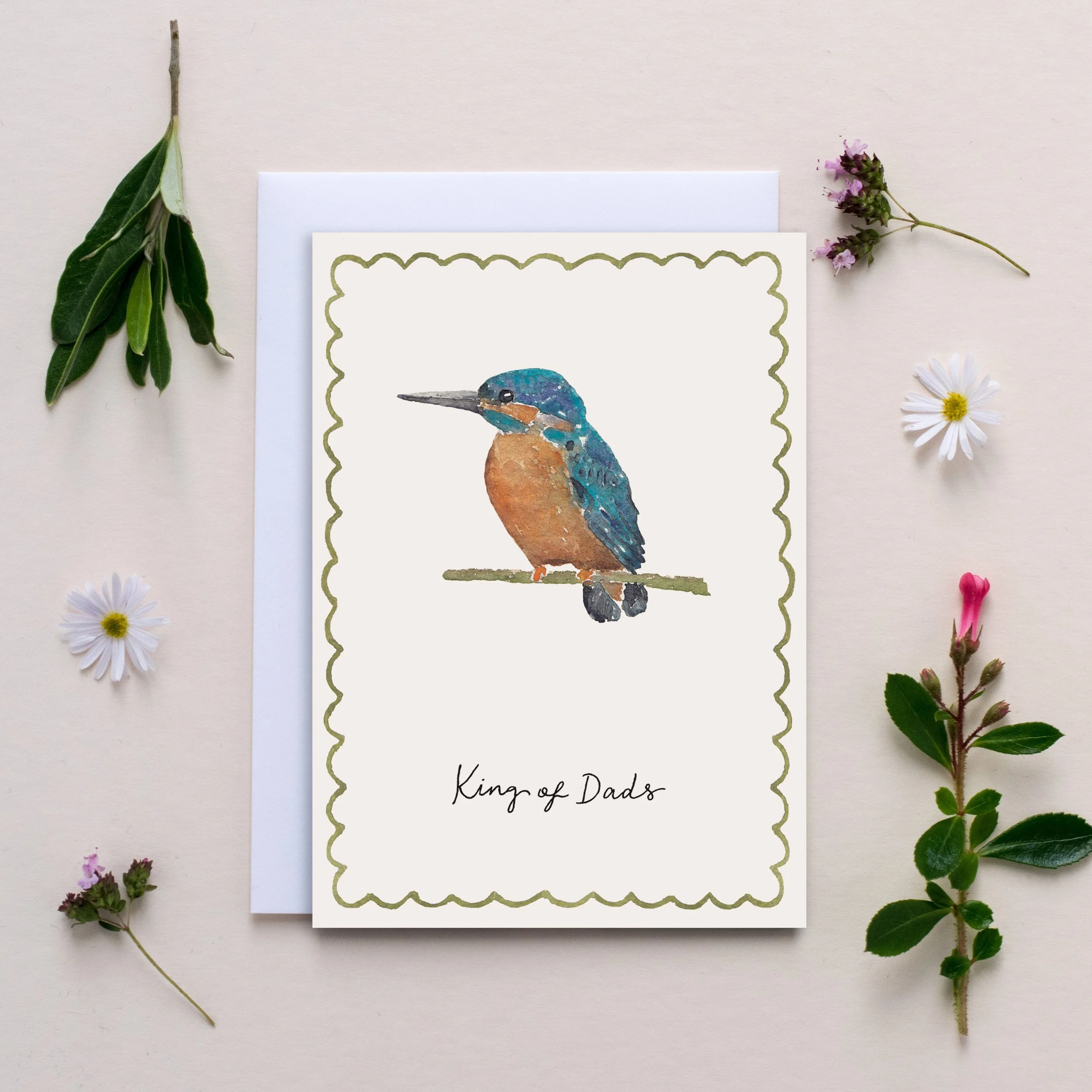 SECOND 'King of Dads' Greeting Card