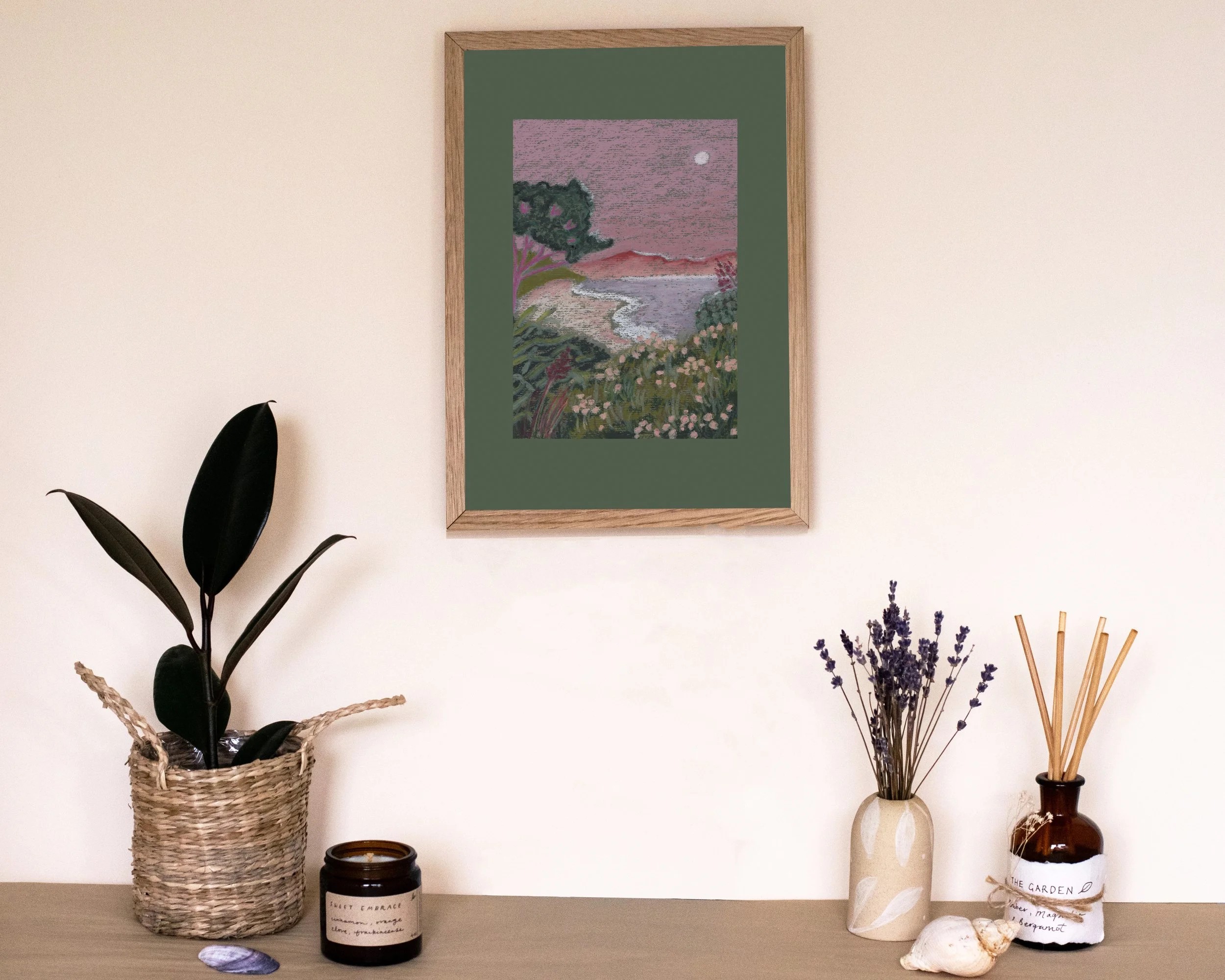 SECOND 'Cove of Safety' A4 Wall Print