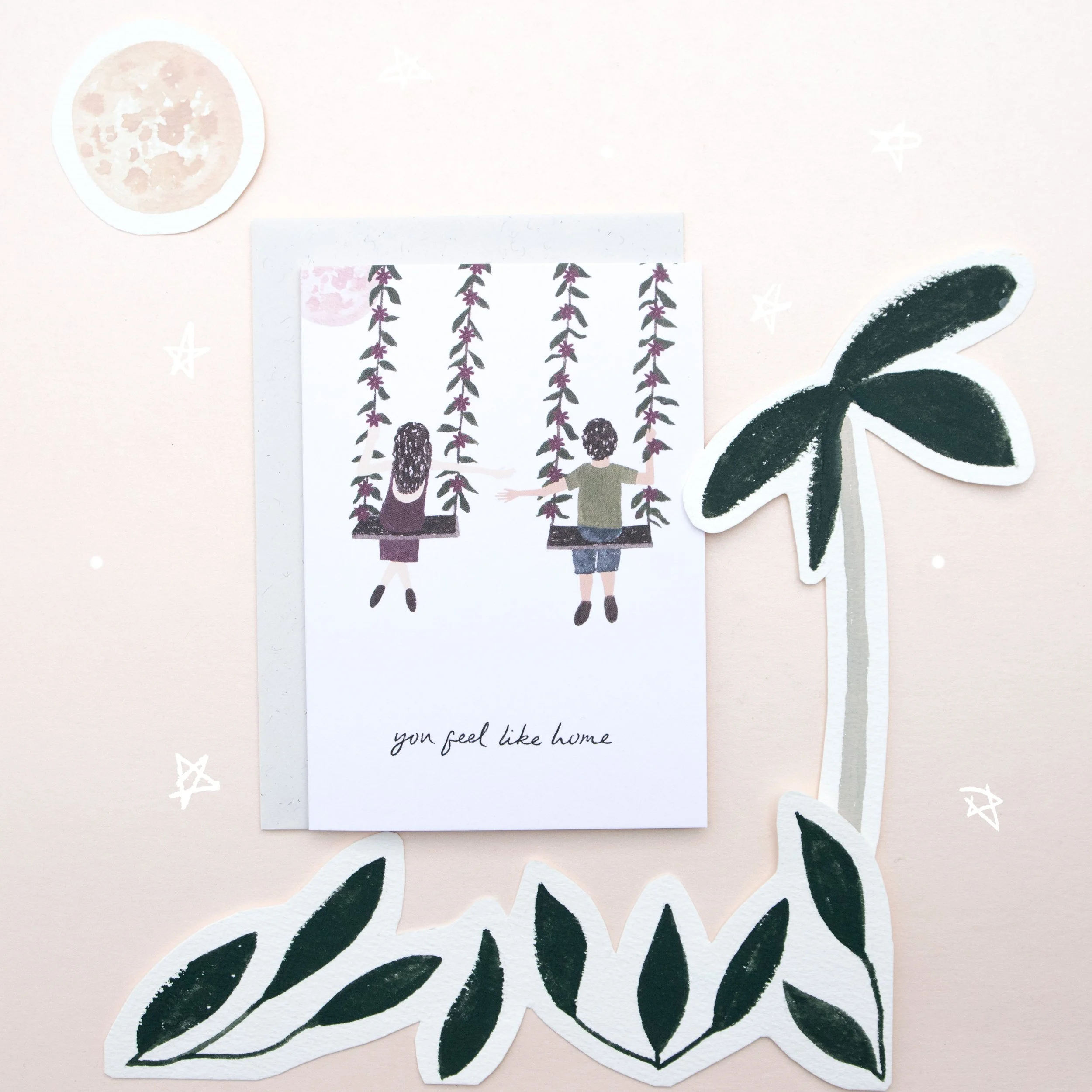 SECOND 'Feel Like Home' Greeting Card