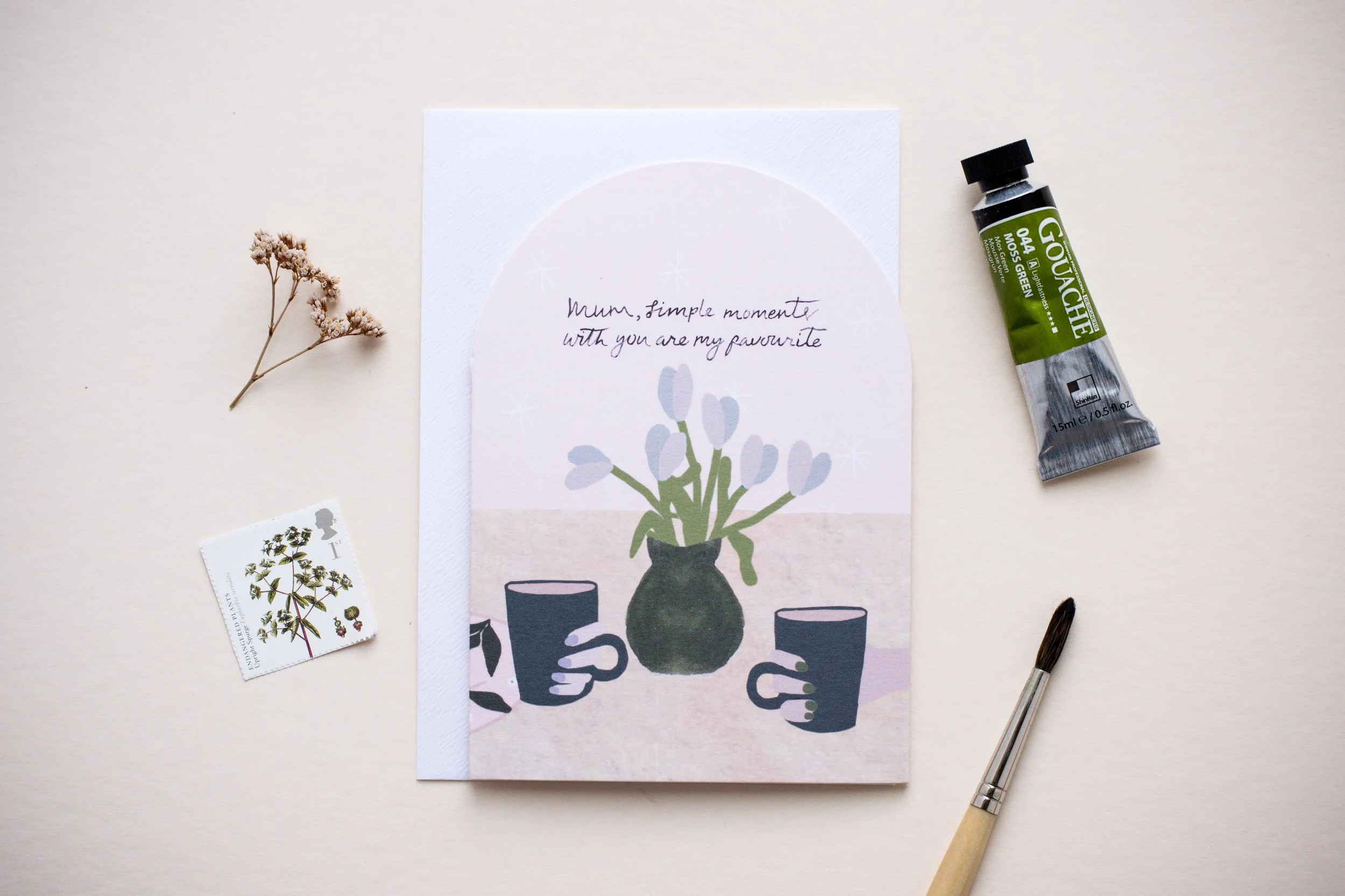 SECOND 'Mum Simple Moments' Greeting Card