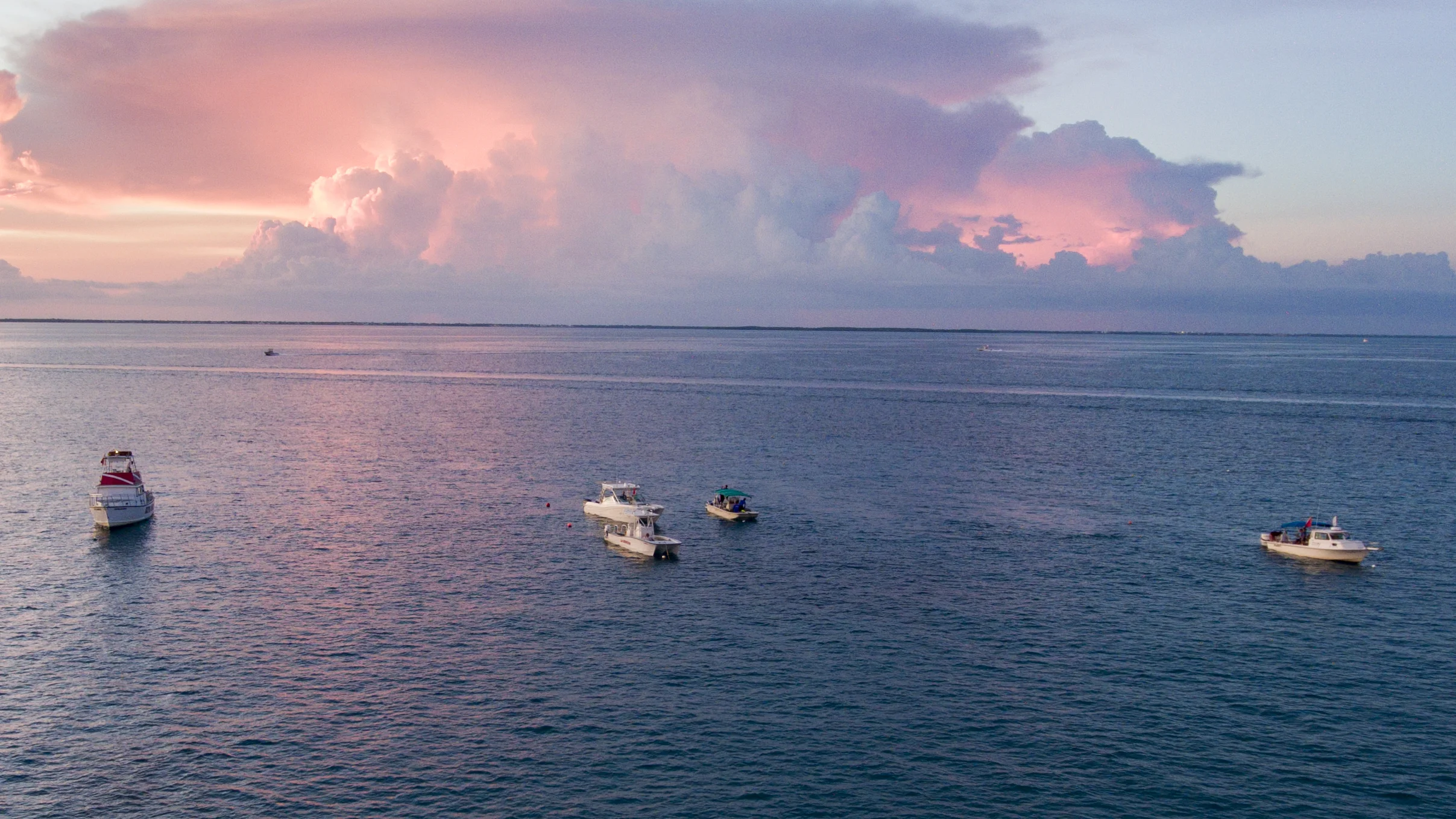 SUNSET OVER CRF NURSERY credit: DAVID GROSS / coral reef image bank