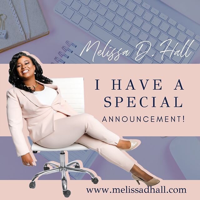 🗣I have a special announcement that you do not want to miss. ✅Please join me  here on Instagram live tomorrow at 8pm est. 🎥If you will be watching comment &ldquo;in&rdquo; below.