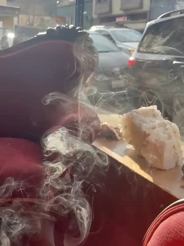 Smoke carries prayers.
Light carries intention.

After a distance clearing and a sacred smudge, the air spoke back&hellip;
Two hearts in the smoke. And beautiful formations.

A reminder that love is always the medicine.
🔥🤍
&bull;
&bull;
&bull;
#sac