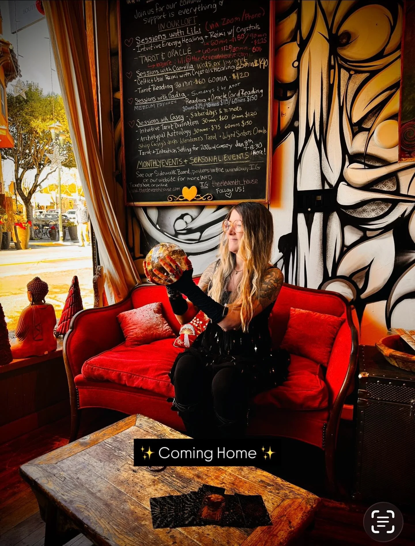 I&rsquo;m coming home. ✨

At the end of May, my daughter and I will be returning to Fairfax&hellip; and I will be returning to The Eleventh House.

This past year has taken us on a journey I never could have imagined.

It has been a year of choosing 