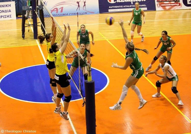 Tammers playing in Greece with the club Panathinaikos. 