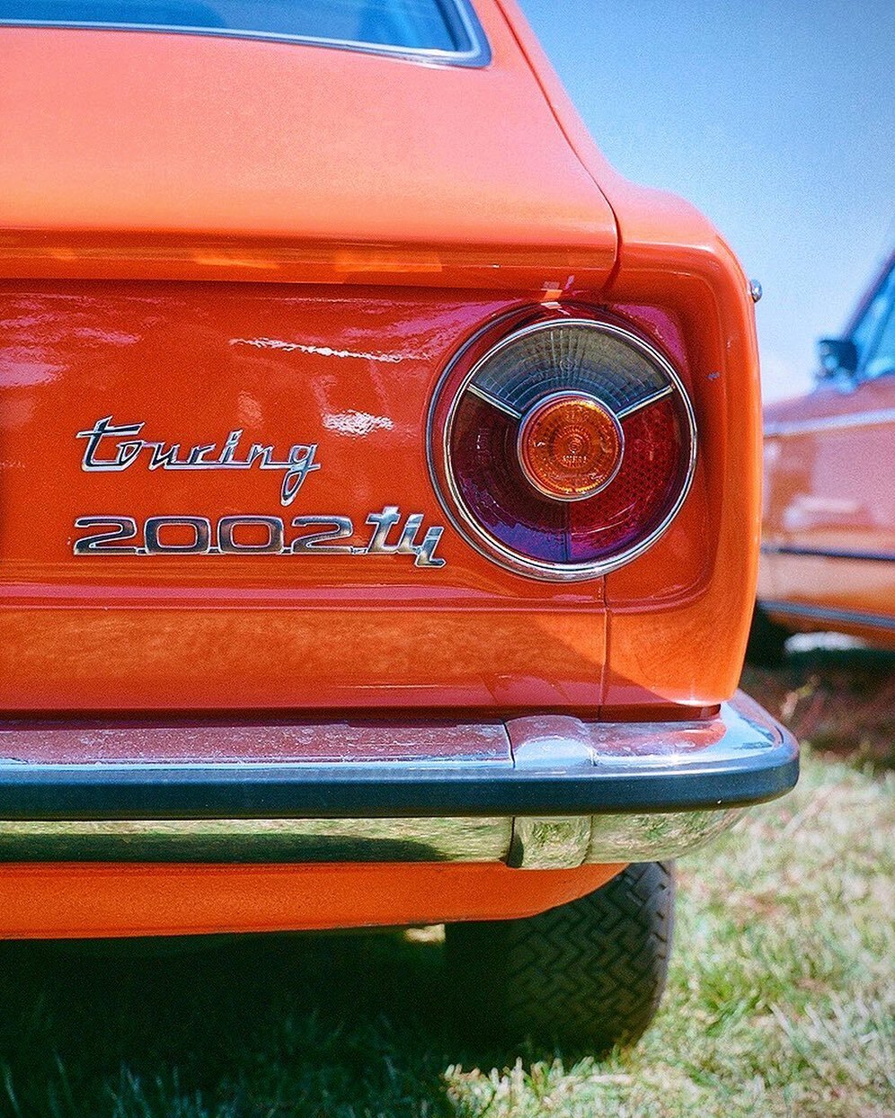 There was a mint Aztec Orange Tii Touring in the group. Must have been at least 30 cars that day.