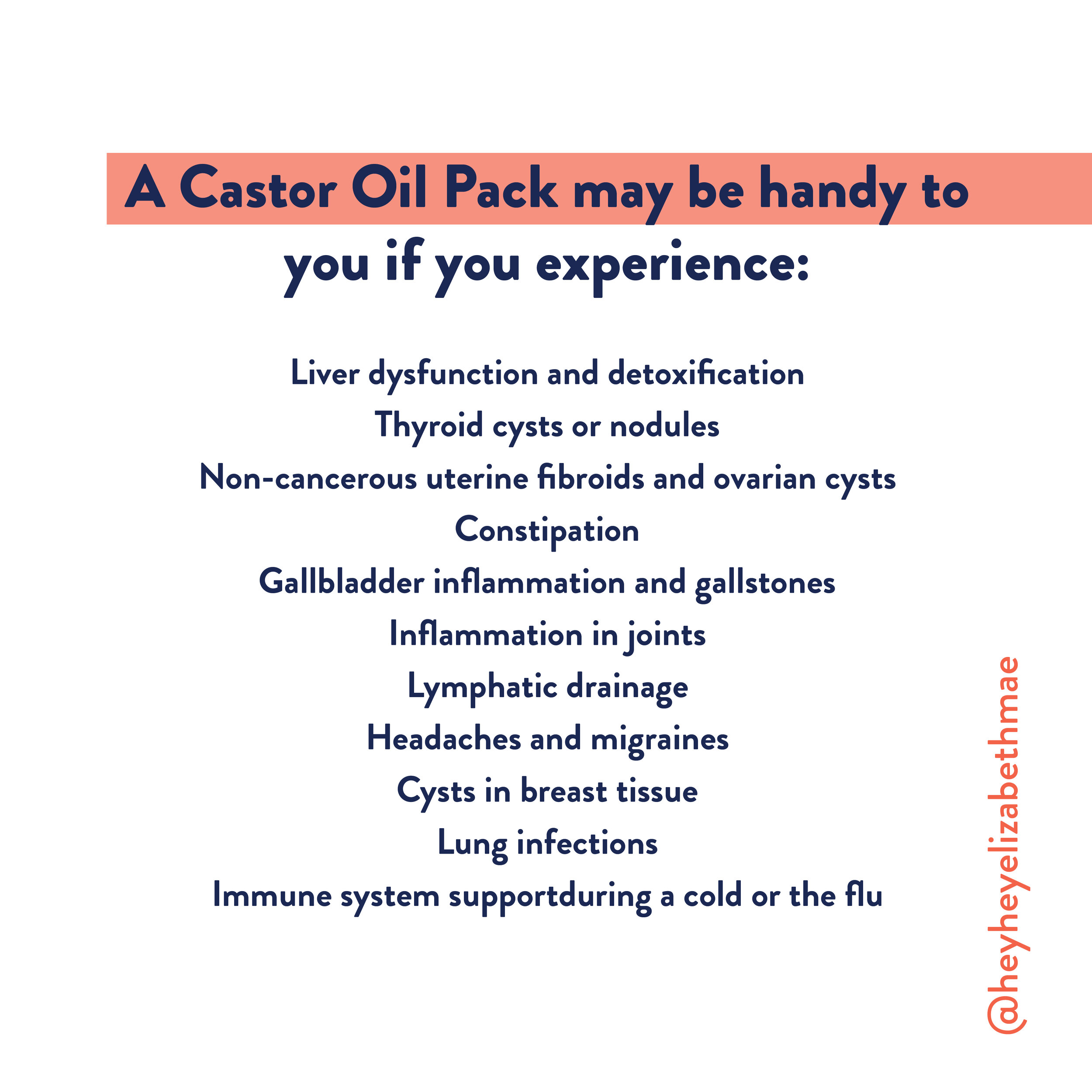 How to Use Castor Oil Packs — hey hey MAE