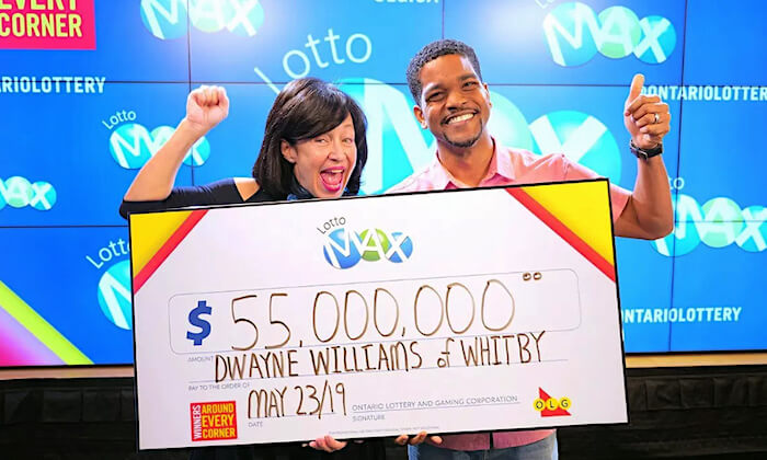 I fell to the floor says happy Ontario tech entrepreneur after winning $55 million in Canada's Lotto Max