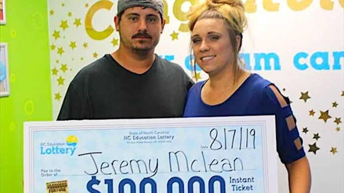 Wedding bells now ringing for scratch-off lottery winners with $100K jackpot