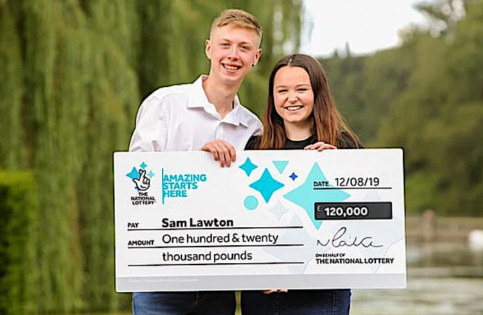 Teenager downloaded lottery app in the bath, then won £120,000 on first try