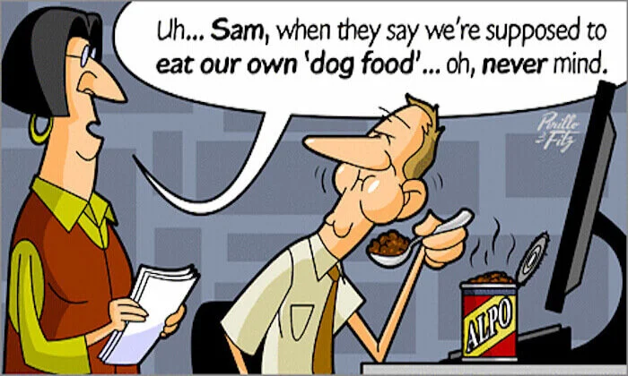 How I win the lottery fast and often by eating my own dog food