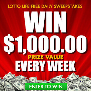 Win $1,000 In The Lotto Life Free Daily Draw!