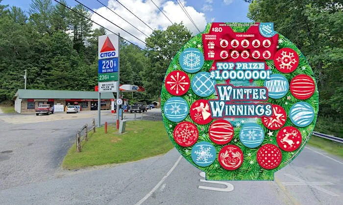 Woman lottery winner tapes $100,000 ticket to her leg for safekeeping