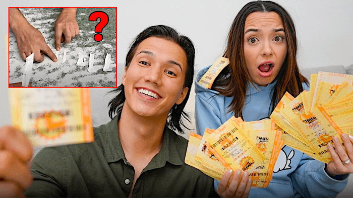 He bought 1 Mega Millions ticket each from 100 separate lottery stores -  did he win?