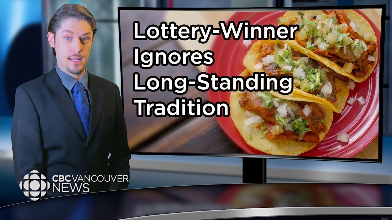 Can you believe this tv news item about lottery winning and tacos? — Silver  Lotto