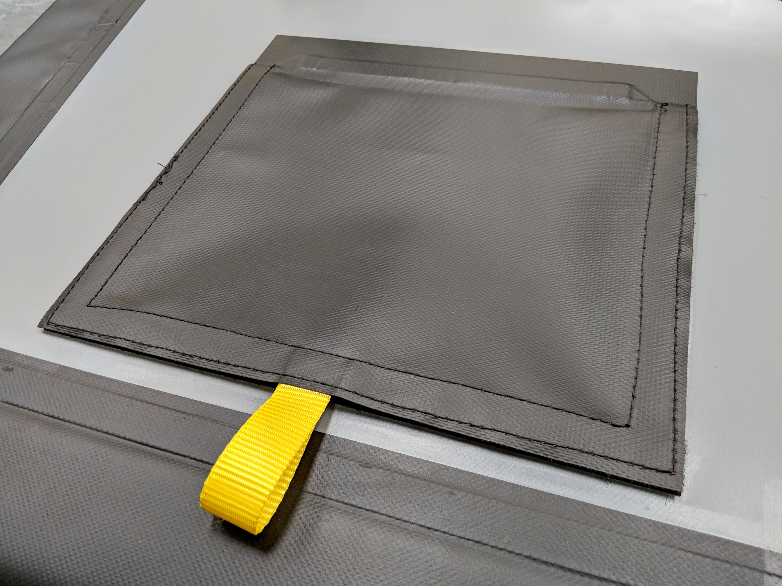 Vent With Velcro Flap