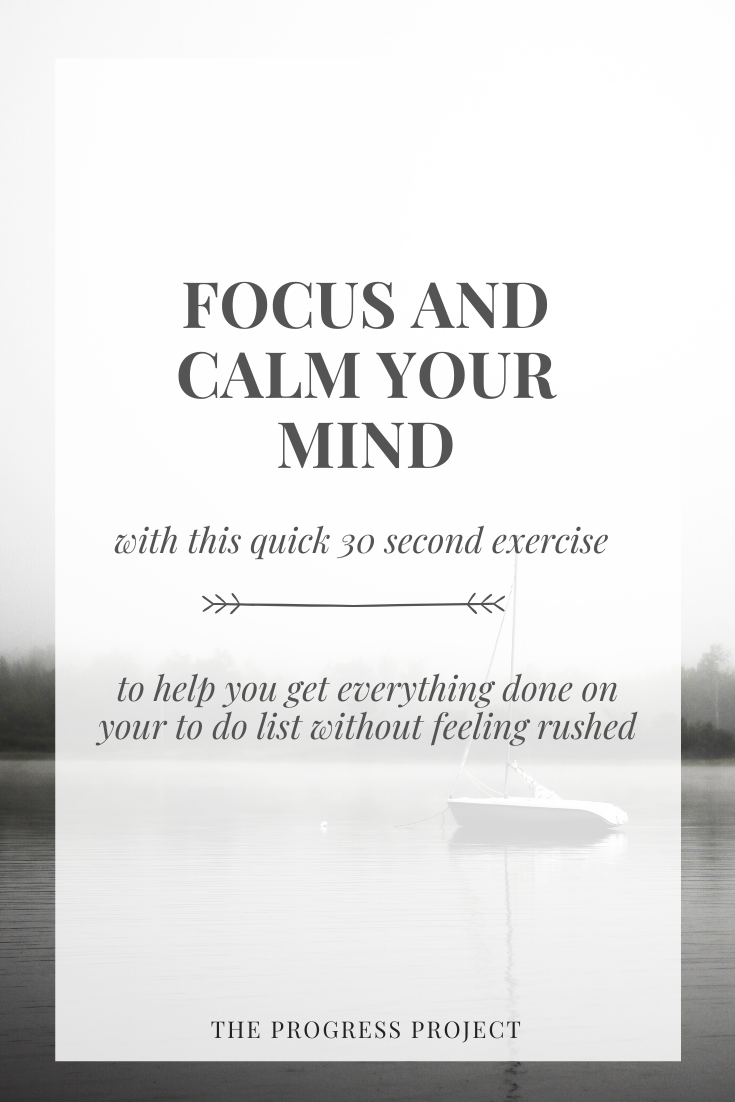 Ep. 101 How to Stop Feeling Rushed — The Progress Project