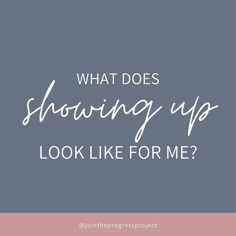 Here's a goal setting journal prompt for you to try! Sometimes the hardest part of personal growth is just showing up. If you can understand what exactly showing up looks like for you, you might be more likely to show up more consistently and in the 