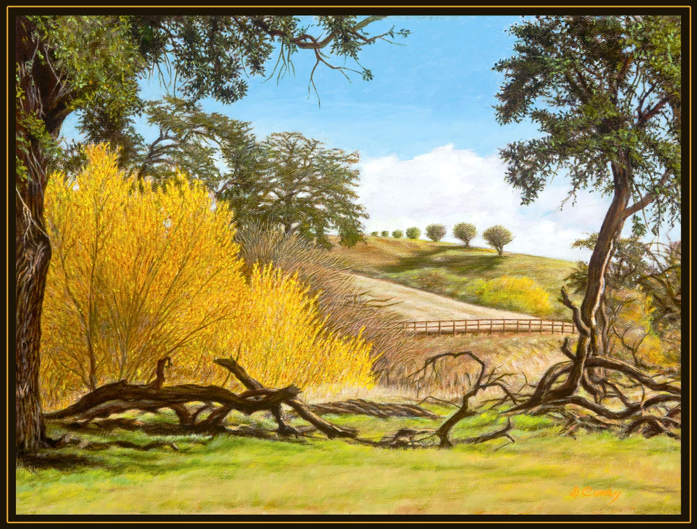 "Along the Huerhuero" by Dennis Curry