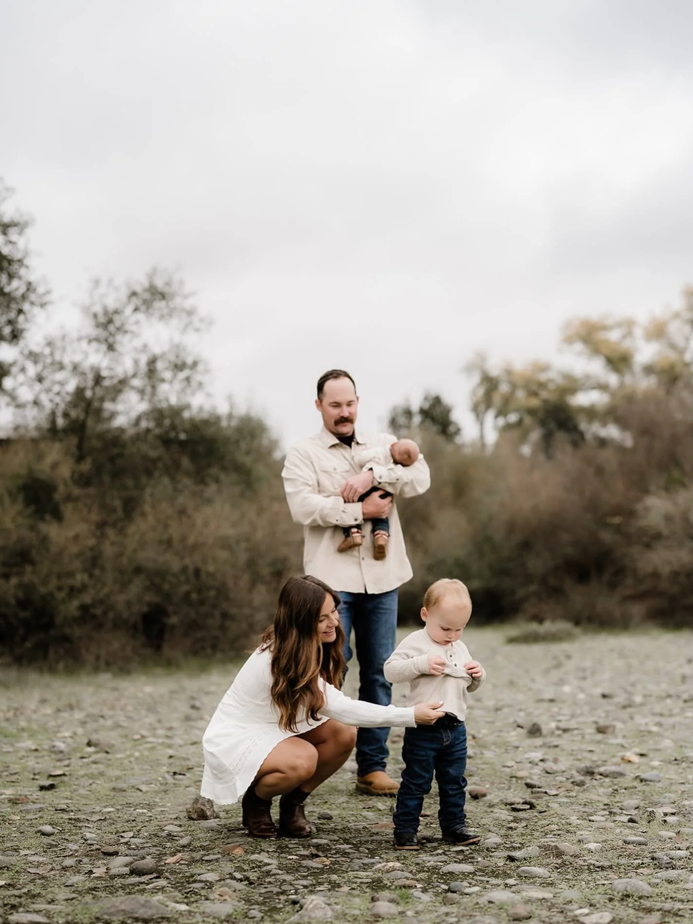 I always suggest just going with the flow when doing photos with the littles. With babies and toddlers it is their world and we are just existing in it with all of our best Pinterest inspired mood boards. I do promise it does get easier every year an