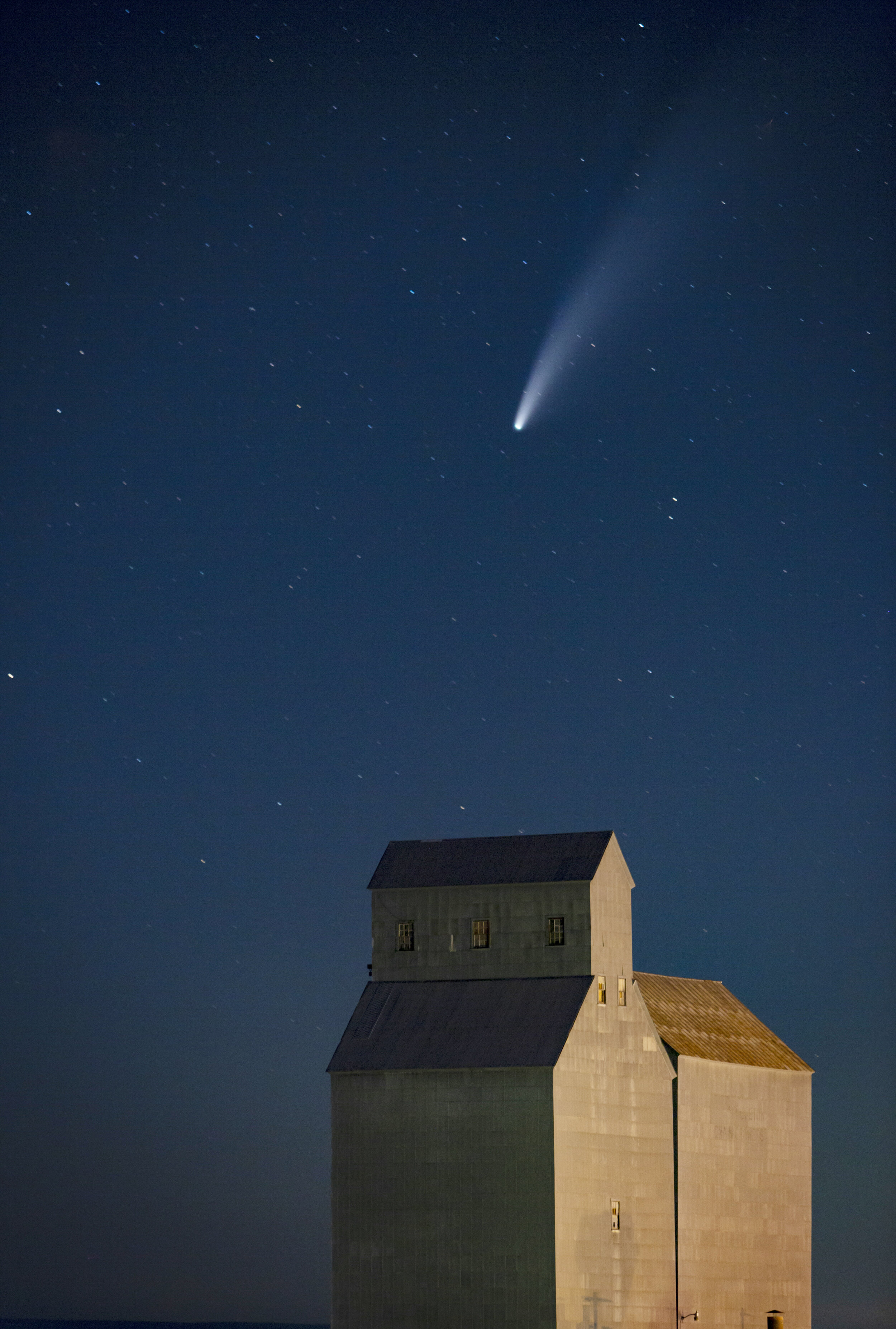  Comet NEOWISE appears in the sky above rural Umatilla County near McClintock Road Wednesday, July 15, 2020. 