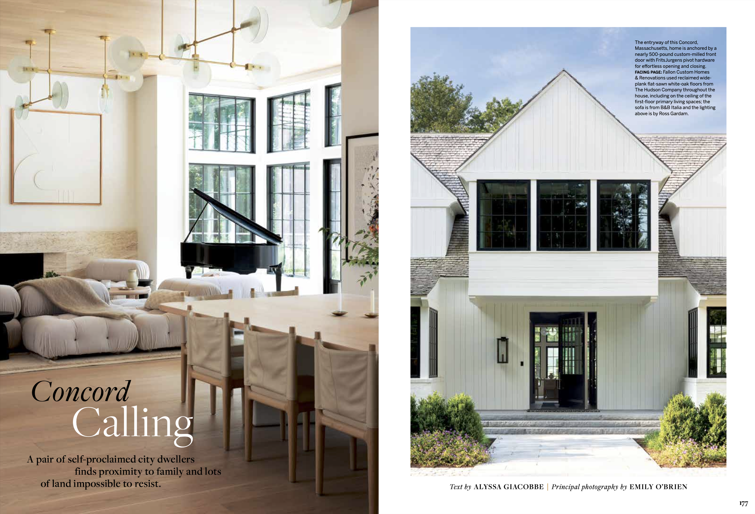 New England Home editorial feature