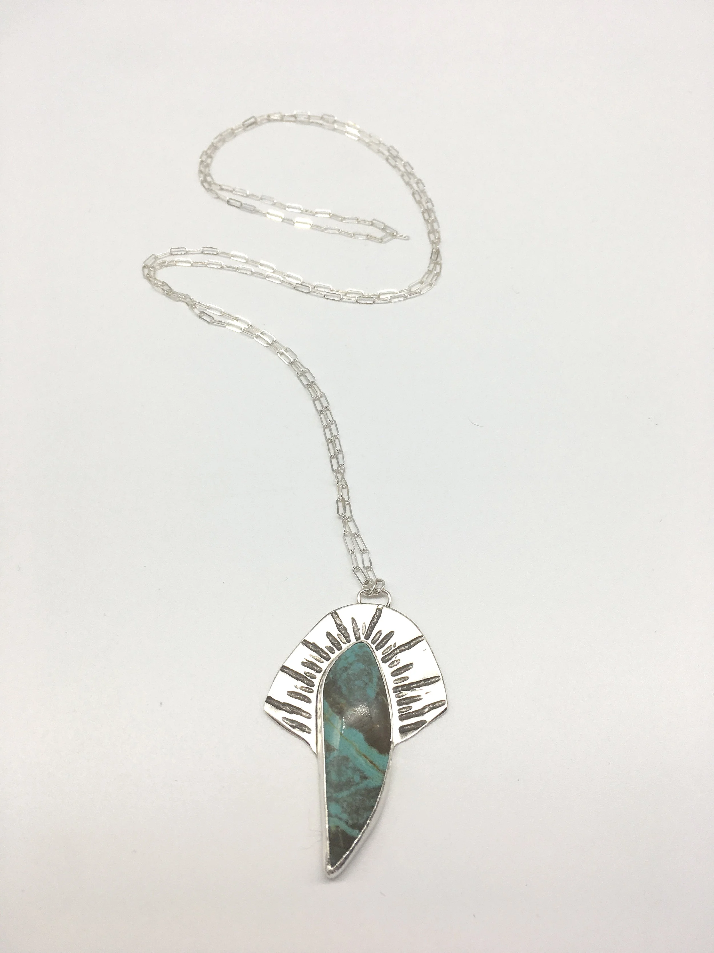 8 Mine Turquoise Mother Necklace 