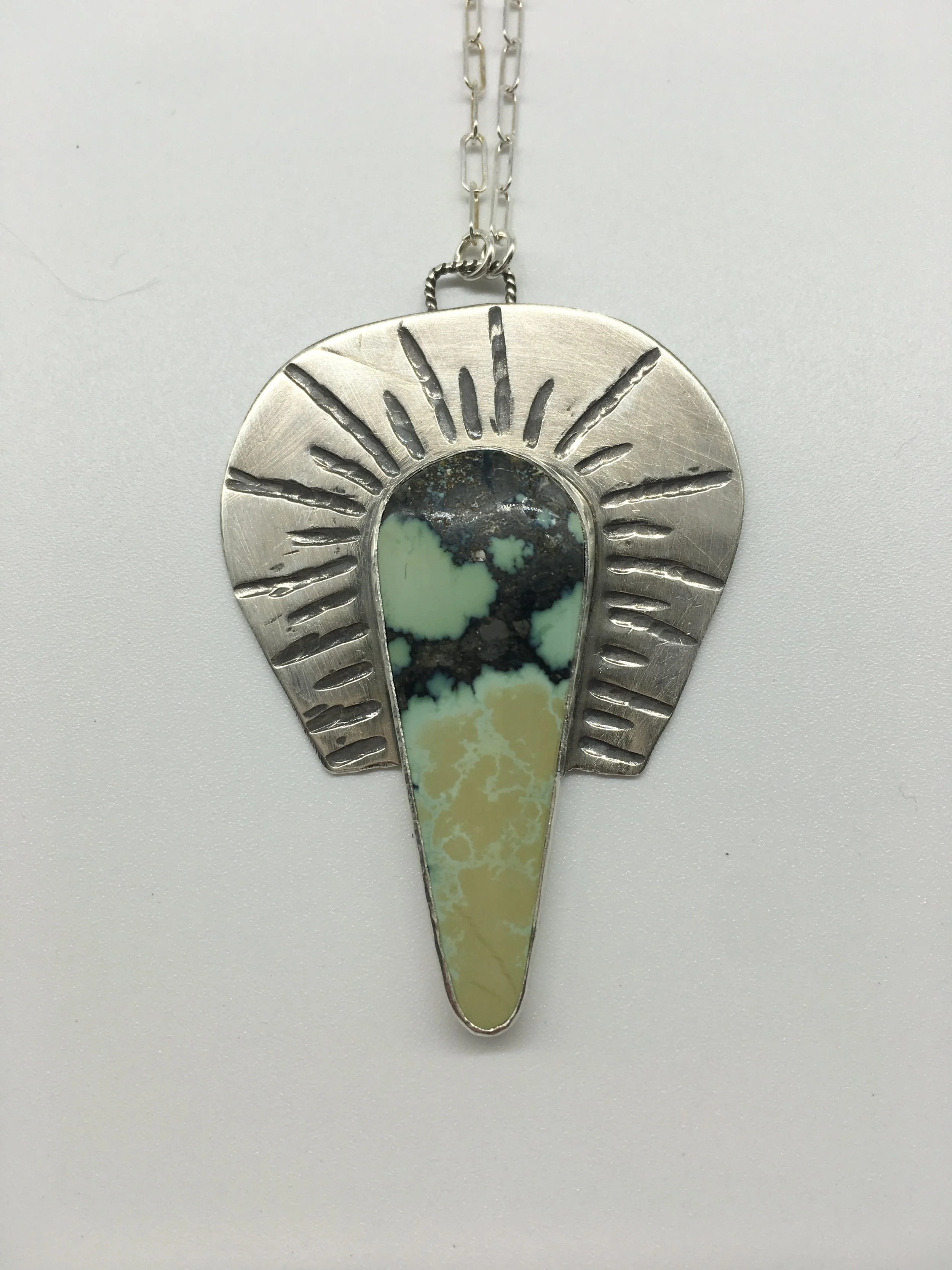 Monsoon Mother Necklace With New Lander Turquoise