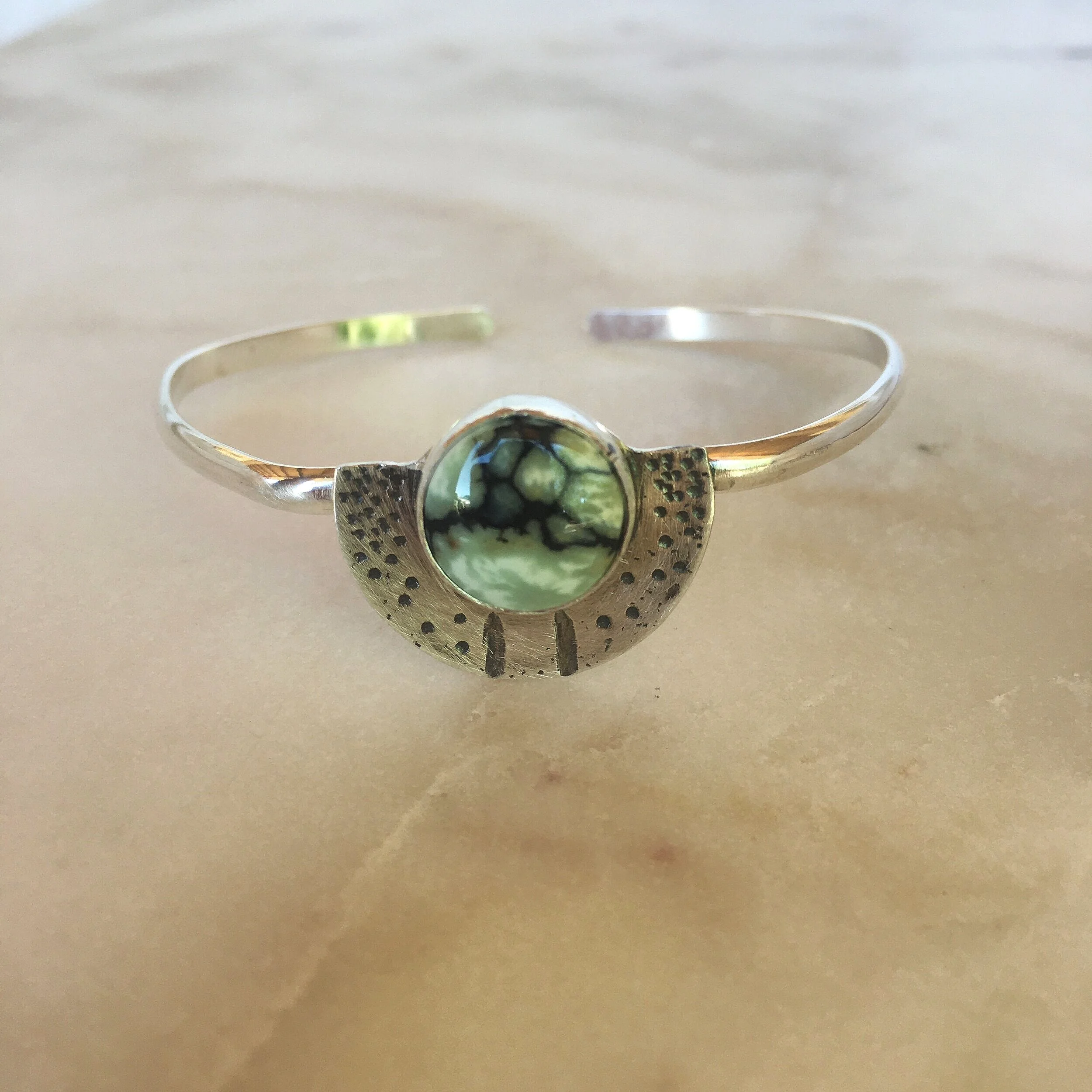 New Lander Turquoise Oracle Cuff