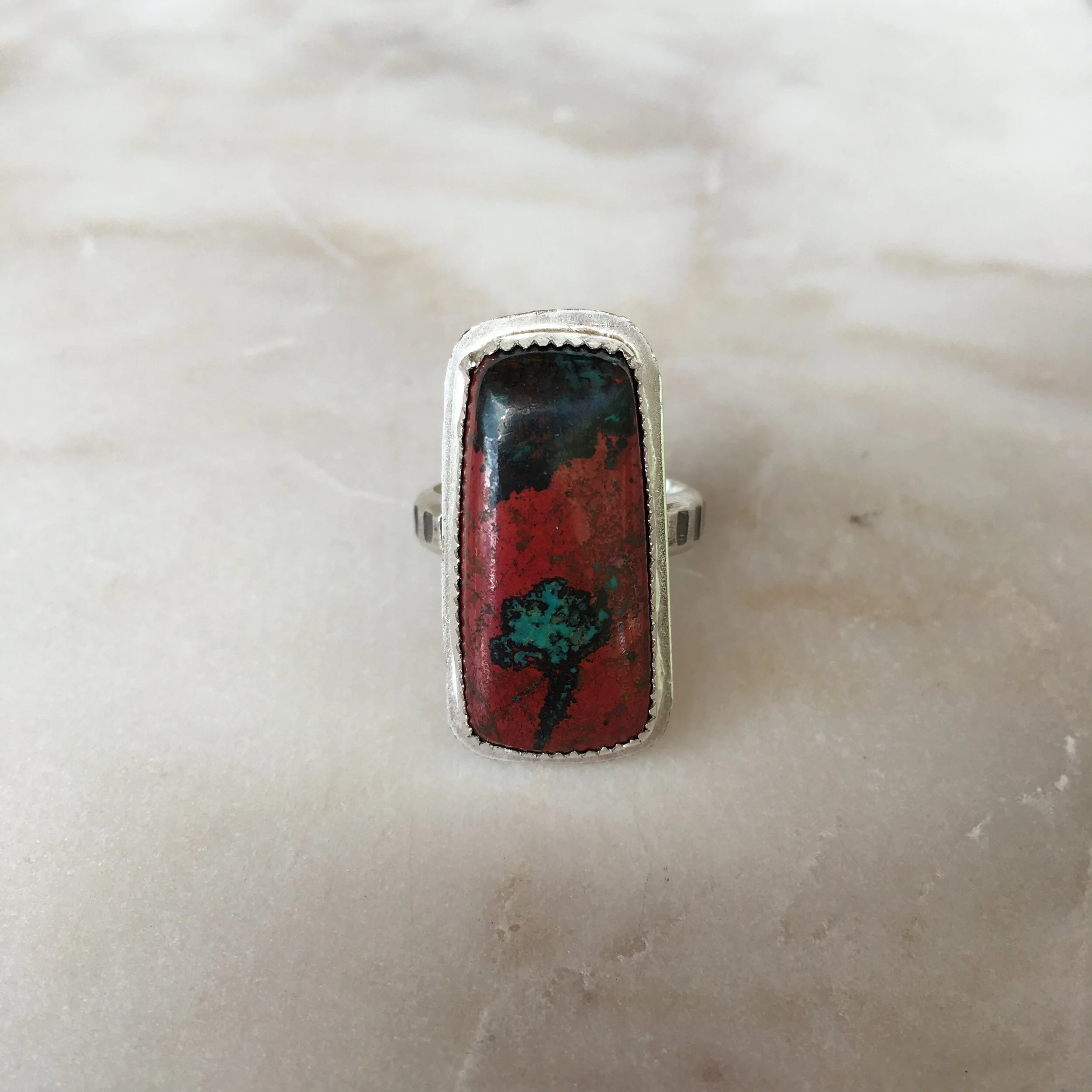 Sonoran Sunrise Desert Bloom Ring