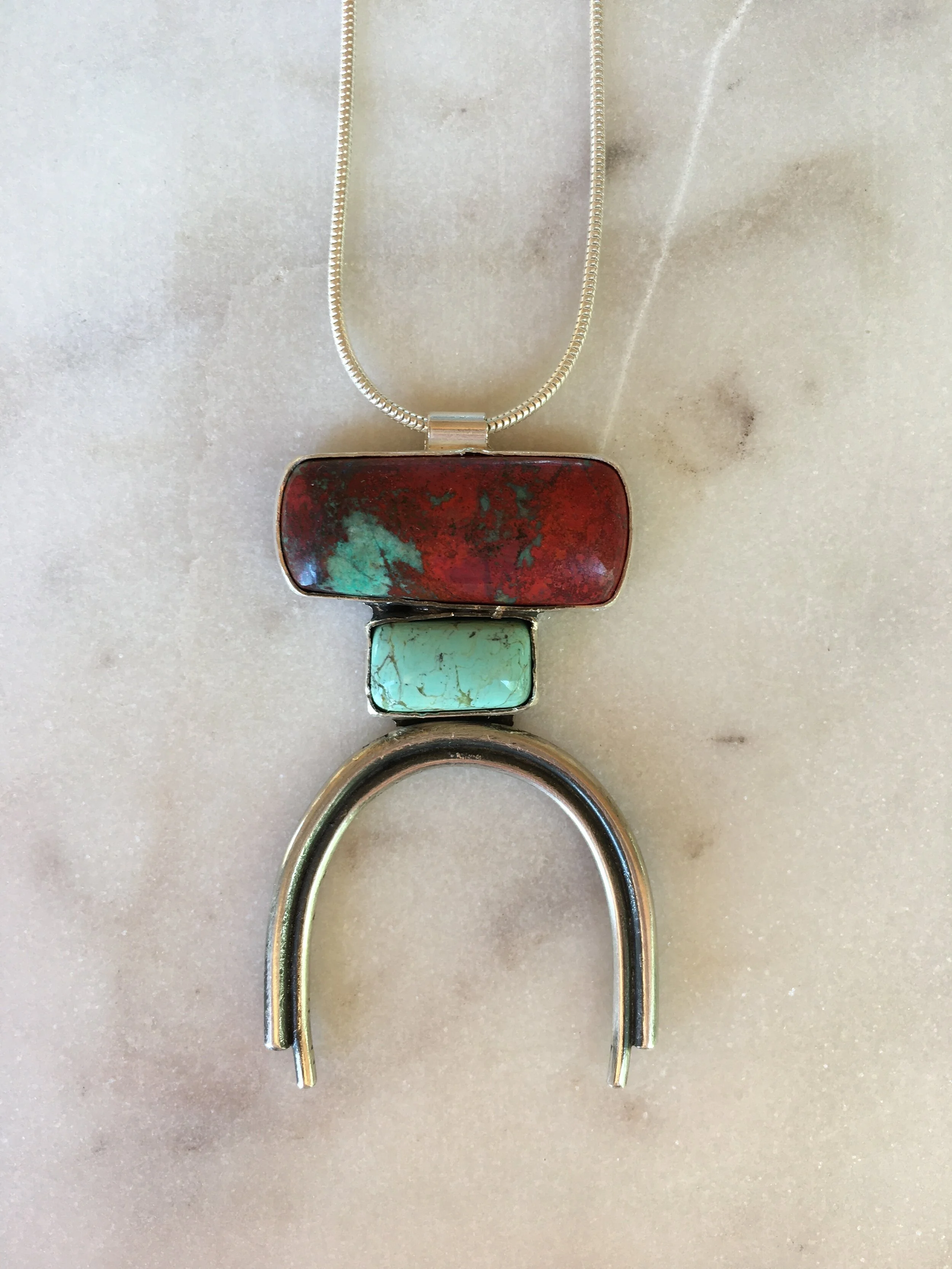 Baja Sonora Rainbow Necklace 