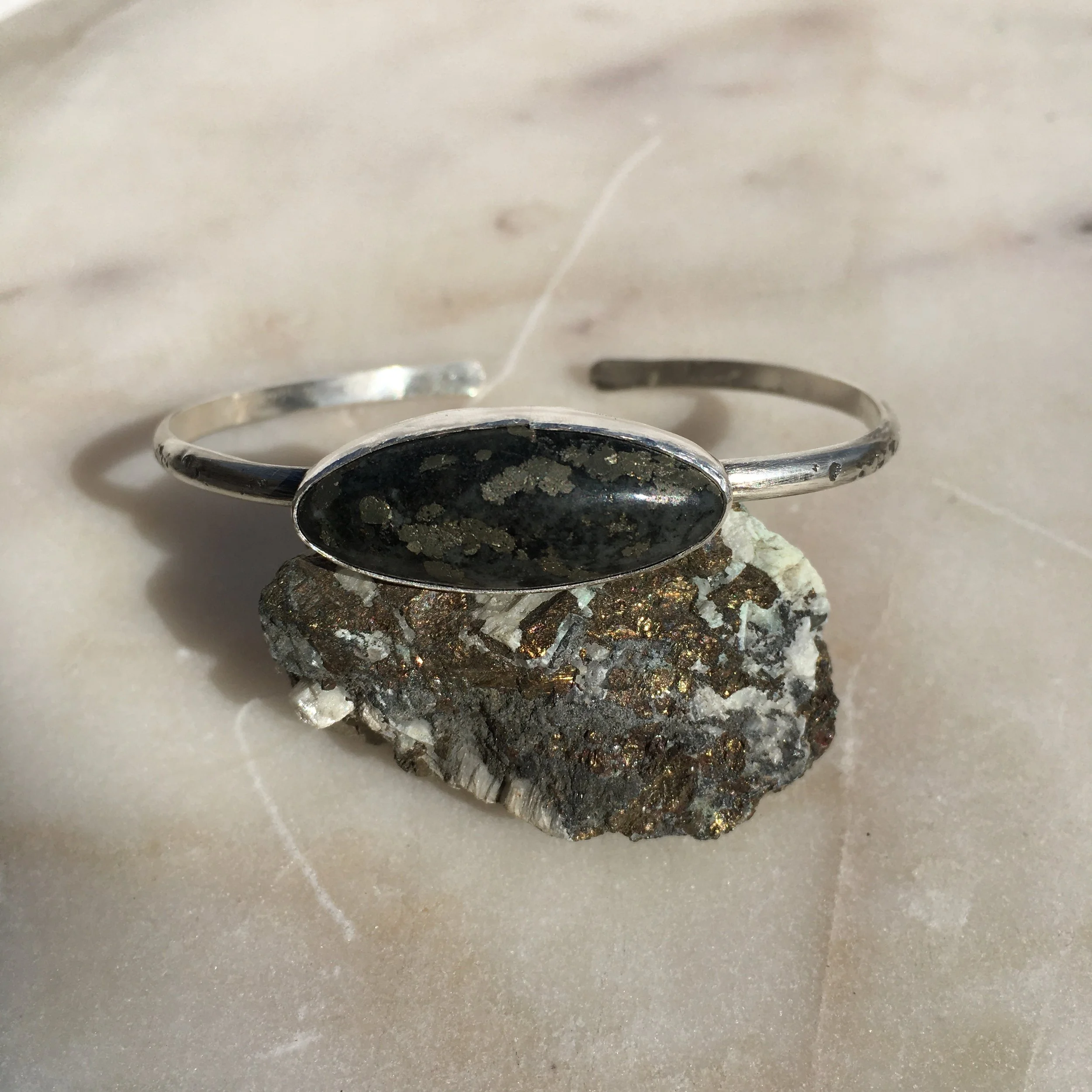 Apache Gold Lunar Terrain Cuff