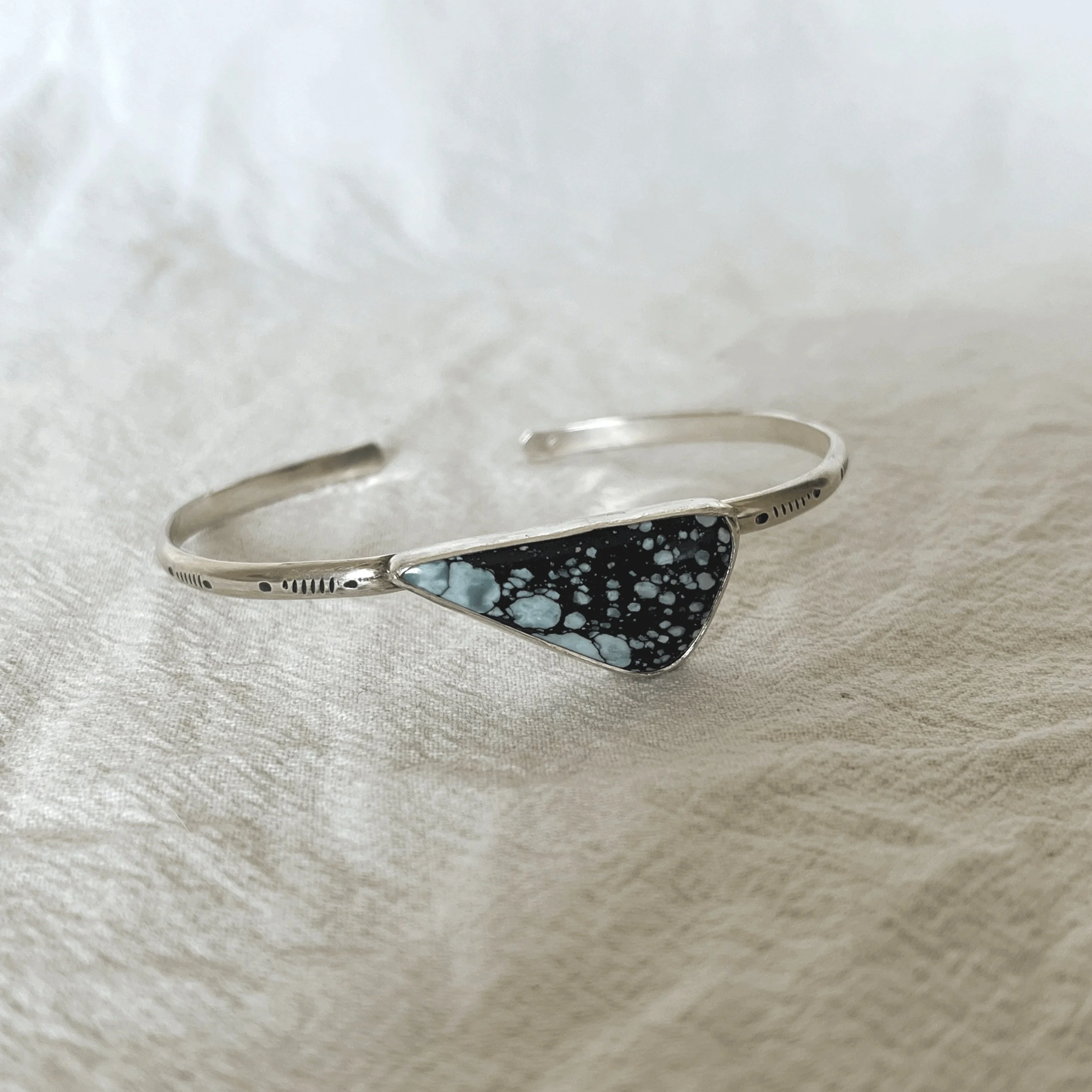 Lavender Turquoise Cuff