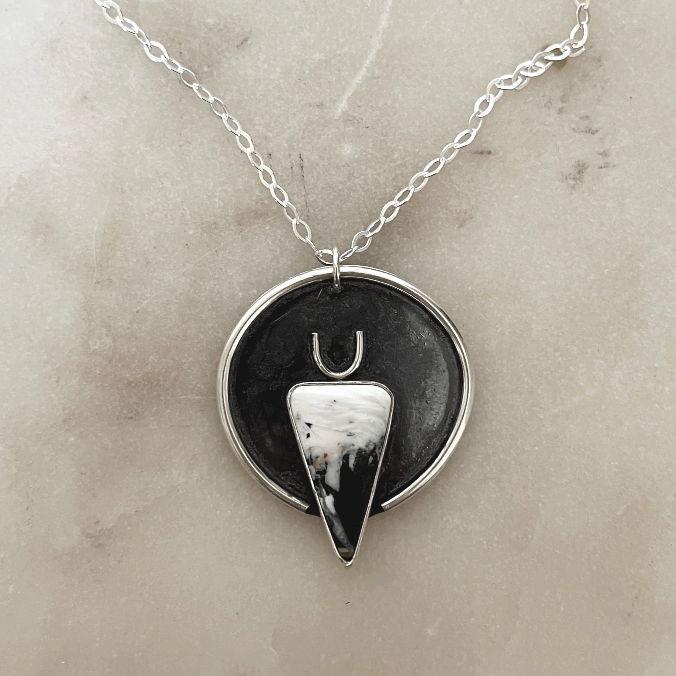 White Buffalo Turquoise Utopia Necklace