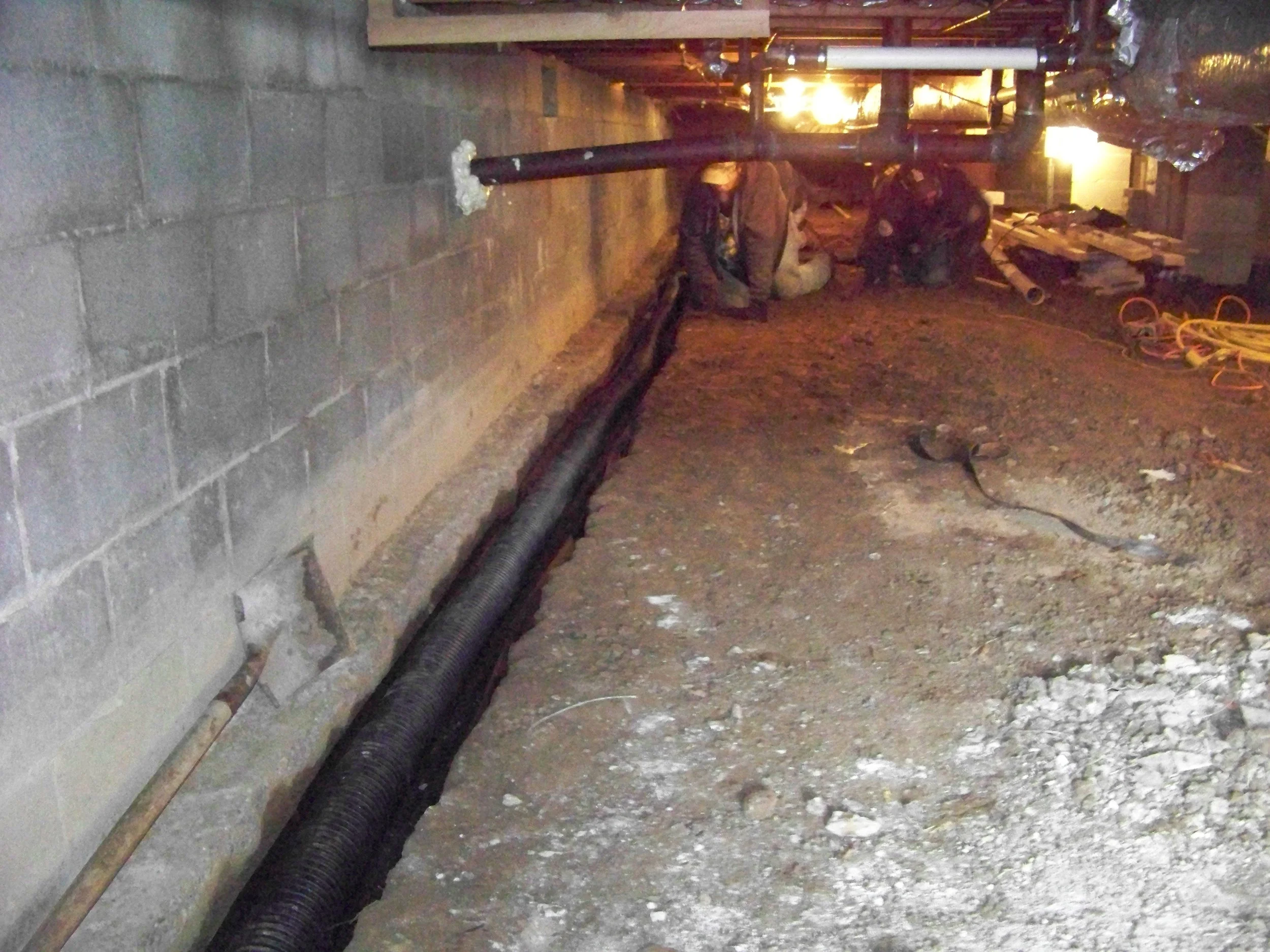 Crawl Space Drain
