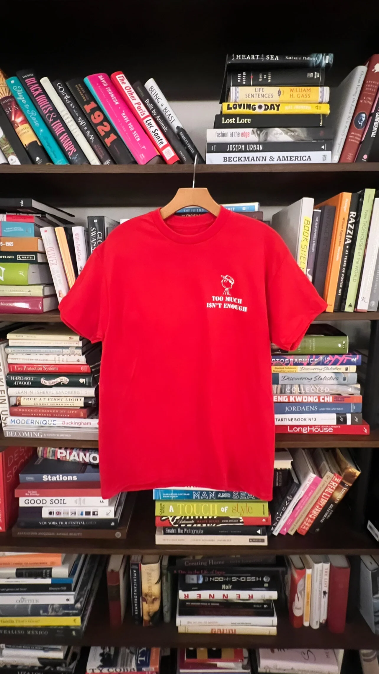 Paper Bag Brown Short Sleeve Tee "Red Life"