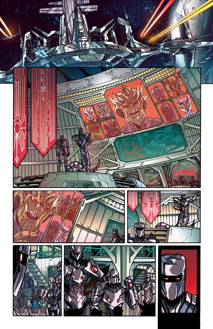 Rom vs Transformers #5, IDW