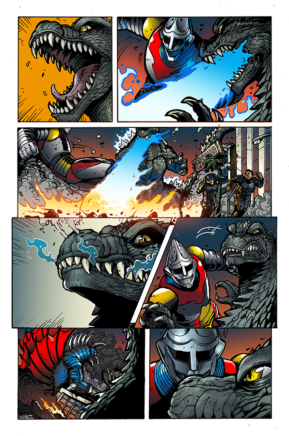 Godzilla Rulers of Earth #7, IDW 