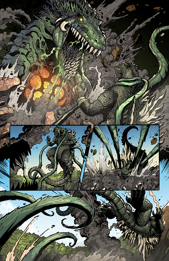 Godzilla Rulers of Earth #8, IDW 