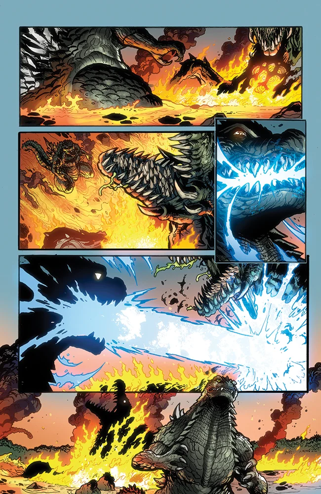 Godzilla Rulers of Earth #8, IDW