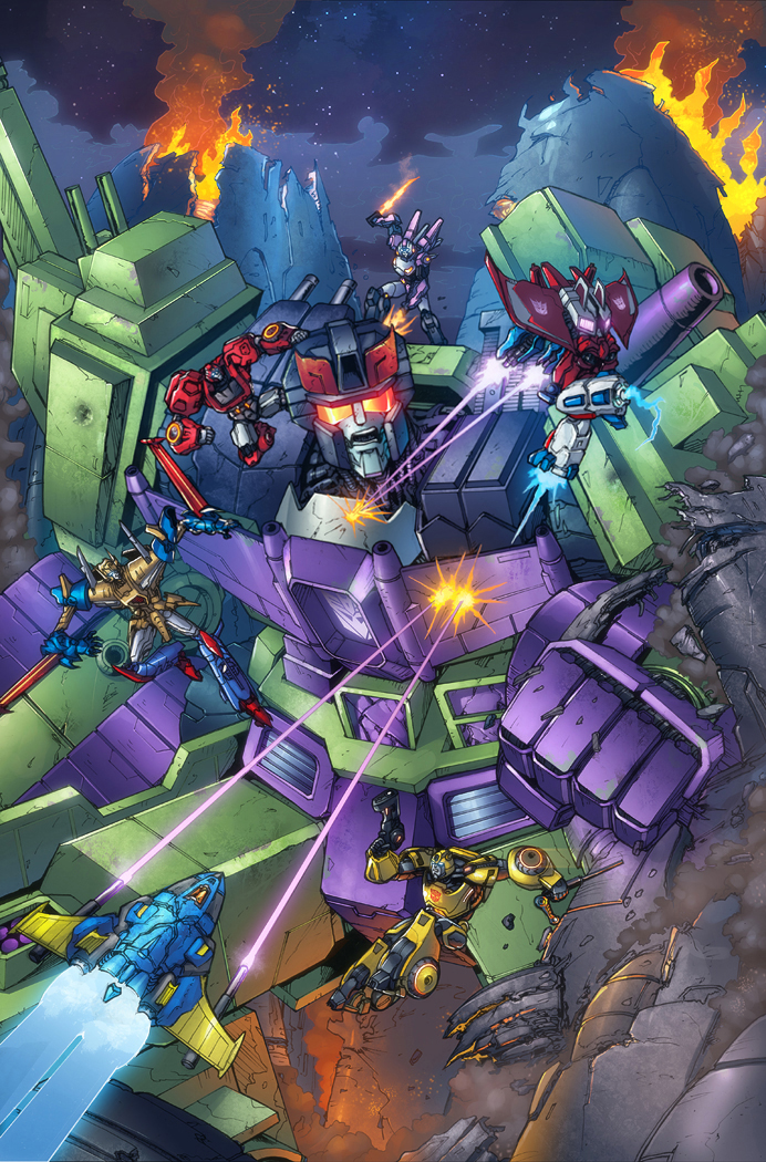 Transformers RID #16 cover, IDW