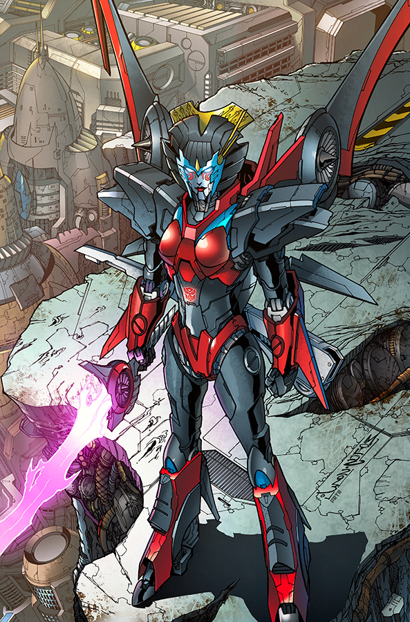 Windblade #2 sub cover, IDW